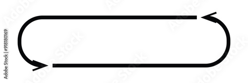 Refresh icon, repeat and reload arrow symbol convert button. Repeat and reload icons set and arrow rotation circle. Sync icon symbol convert button sign in eps 10.