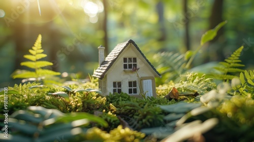 The tiny house in forest