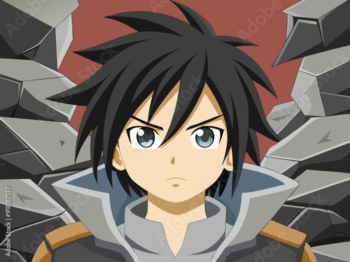 Anime stone texture, background