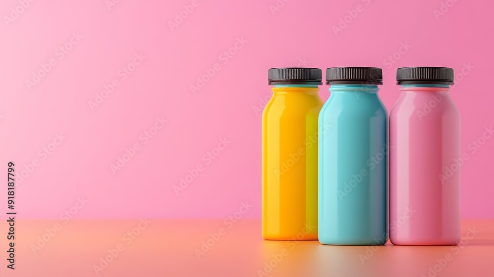 Sleek, contemporary package design for a health drink, clean lines, fresh colors, and modern fonts, energetic and refreshing, isolated on a gradient background Sleek, contemporary package design for a health drink, clean lines, fresh colors, and modern fonts, energetic and refreshing, isolated on a gradient background
