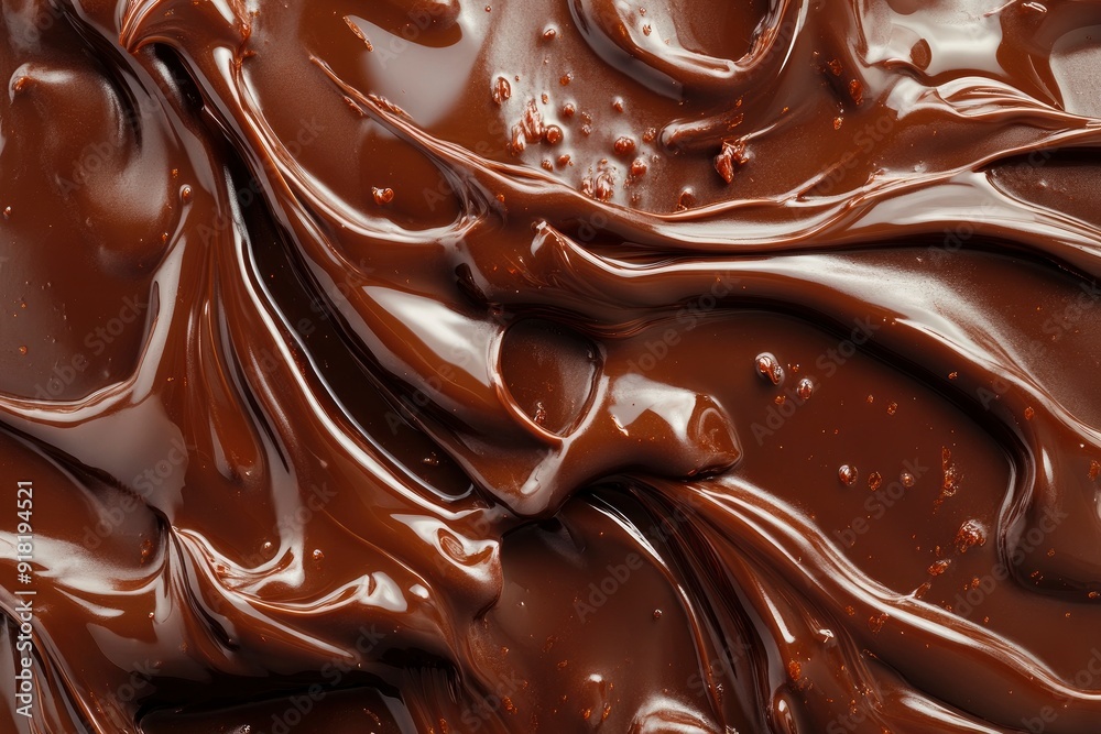 Processed collage of melted liquid chocolate texture. Background for banner, backdrop or texture for 3D mapping with generative ai Processed collage of melted liquid chocolate texture. Background for banner, backdrop or texture for 3D mapping with generative ai