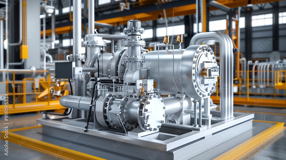 Light industrial equipment, 3D render, realistic textures, intricate mechanical parts Light industrial equipment, 3D render, realistic textures, intricate mechanical parts
