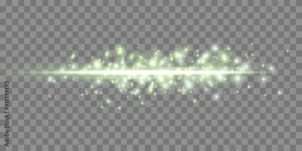 One light green horizontal30