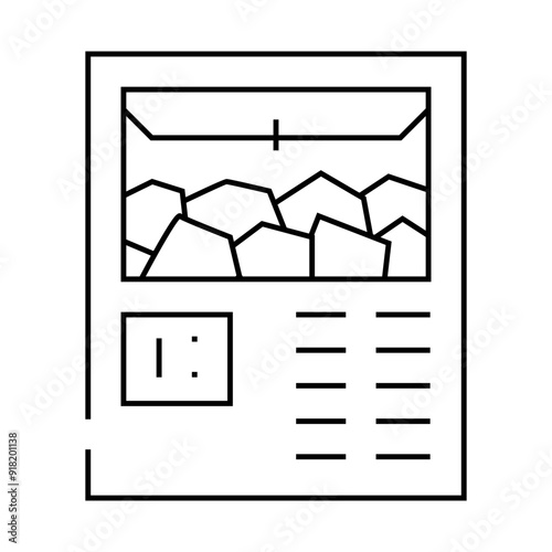 ice machines line icon vector. ice machines sign. isolated contour symbol black illustration