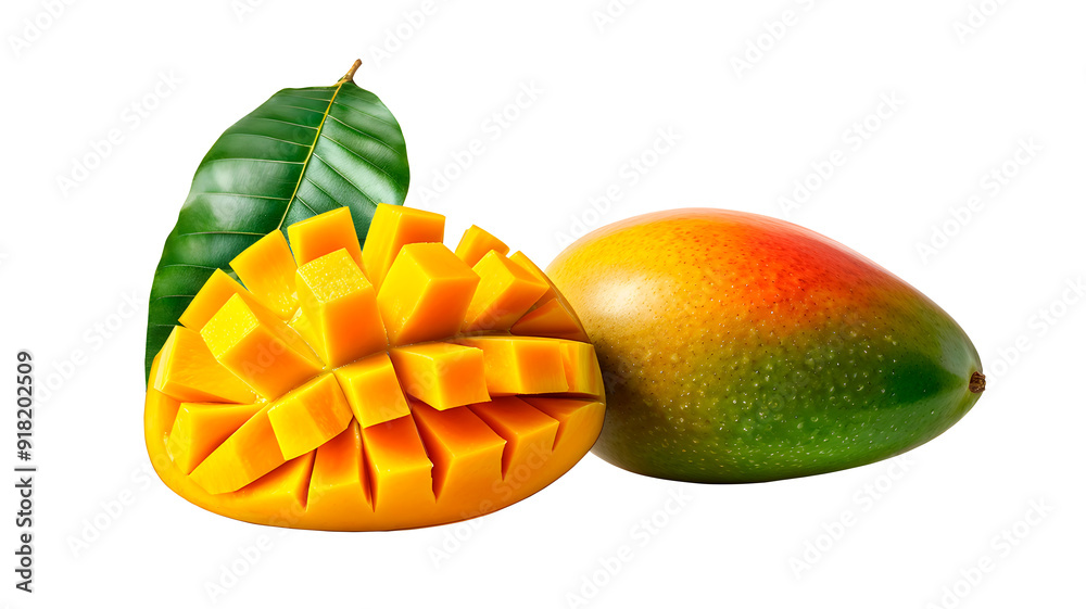 Mango isolated on transparent background Mango isolated on transparent background
