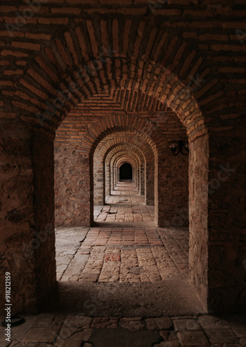 Ancient palaces in the city of Sheki  Azerbaijan