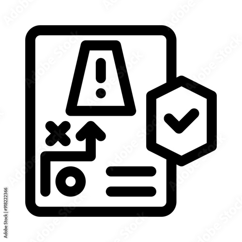 Φωτογραφία contingency line icon