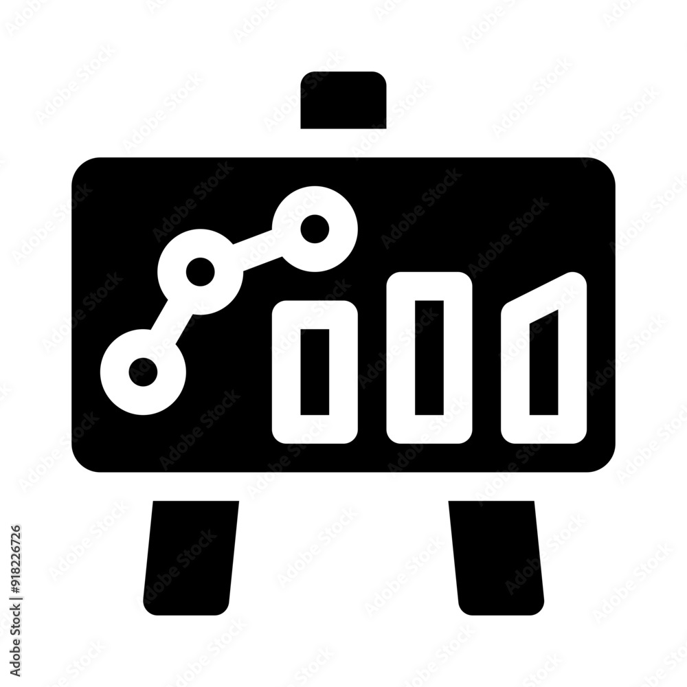 data glyph icon