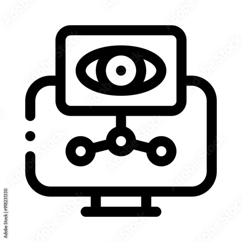 vision line icon