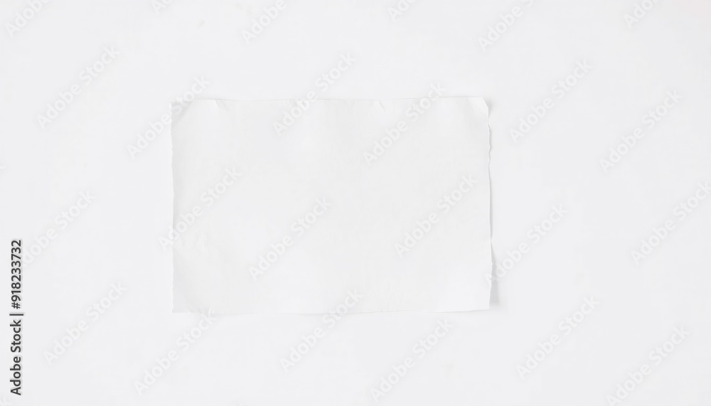 single white paper with rough left edge slightly off-center on an all-white backdrop allowing room for creative elements minimalist approach focusing on raw beauty and simpl single white paper with rough left edge slightly off-center on an all-white backdrop allowing room for creative elements minimalist approach focusing on raw beauty and simpl