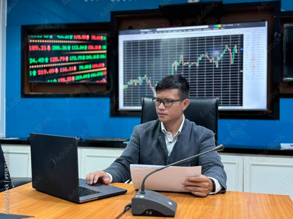 The businessman is stressed about his job and business which is going badly. The businessman is stressed about his job and business which is going badly.