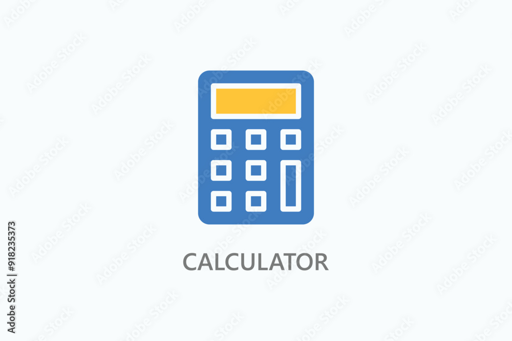 Calculator Vector Icon Or Logo Illustration Calculator Vector Icon Or Logo Illustration