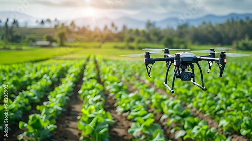 the concept of processing the cultivation of an agricultural field with automated on artificial intelligence. technologies of the future in agriculture