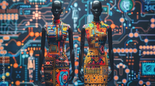 Innovative and Personalized Clothing Designs Driven by Intelligence photo