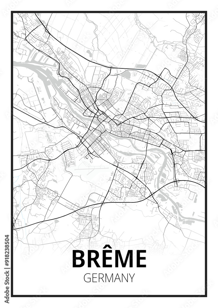 Fototapeta premium Brême, Allemagne