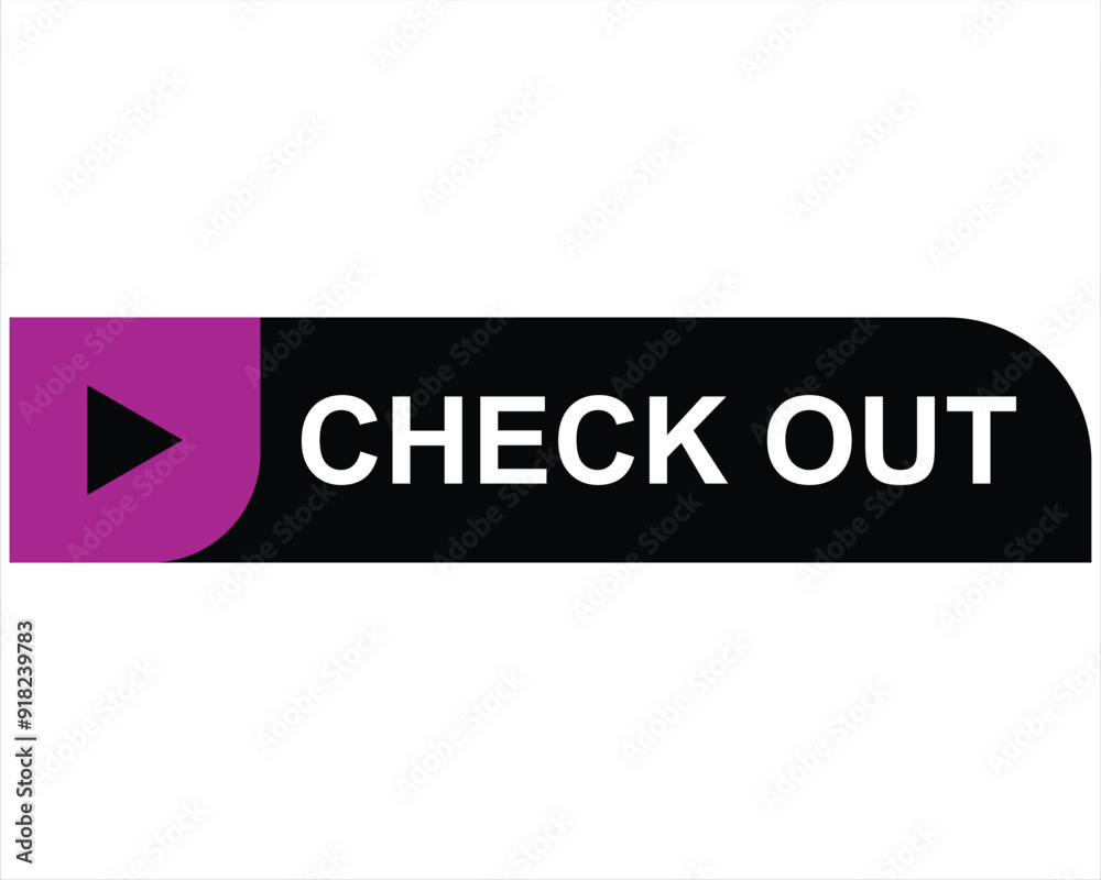 check out button on white background. check out button sign check out button on white background. check out button sign