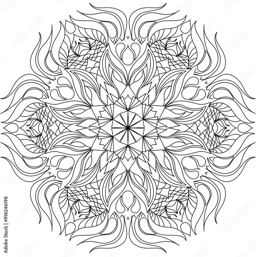 Mandala Line Illustration, Perfect set for surface of design, textiles, posters, tattoos in indian yoga style, Mandala Line Drawing Design. bundle for coloring book interior. Round Ornament Pattern Mandala Line Illustration, Perfect set for surface of design, textiles, posters, tattoos in indian yoga style, Mandala Line Drawing Design. bundle for coloring book interior. Round Ornament Pattern