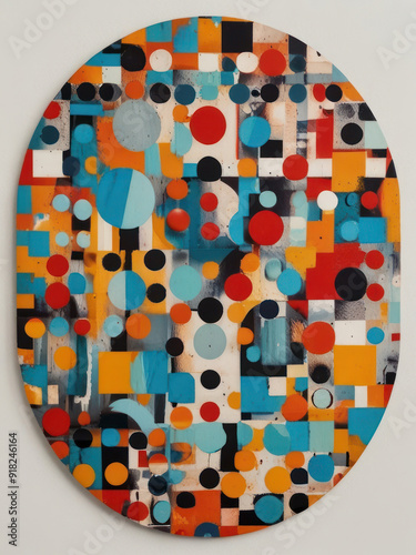 memphis pattern with Generative artificial intelligence