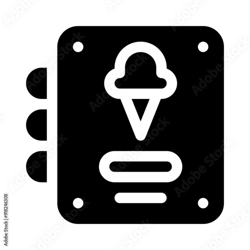 parlor glyph icon