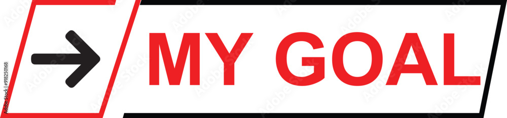 my goal button on white background. my goal button sign my goal button on white background. my goal button sign