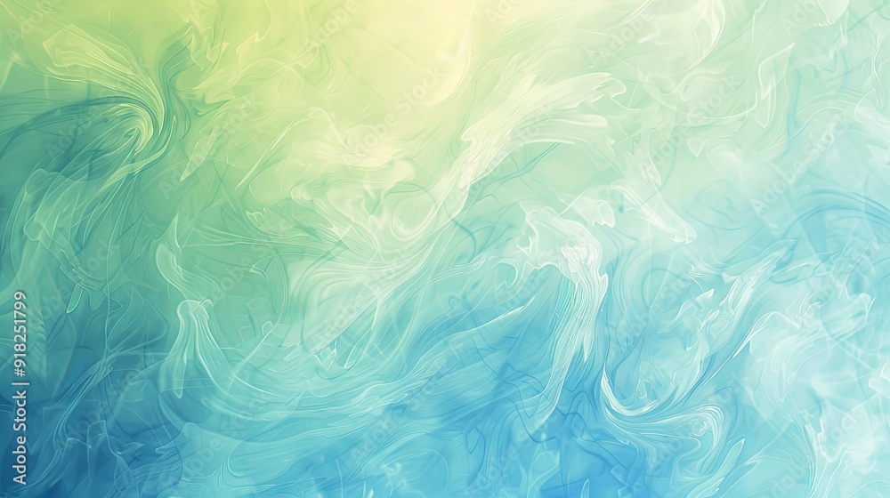 Abstract background with blue and green swirling marble texture. Abstract background with blue and green swirling marble texture.