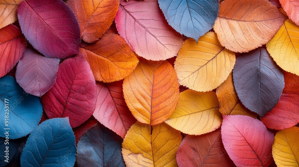 Colorful autumn leaves background texture. Colorful autumn leaves background texture.