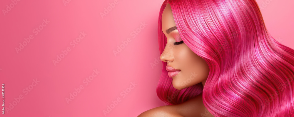 Cranberry-colored hair highlights, body part, vibrant hairstyle Cranberry-colored hair highlights, body part, vibrant hairstyle