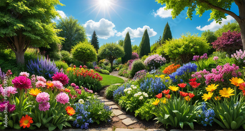 Fototapeta Naklejka Na Ścianę i Meble -  spring in the garden