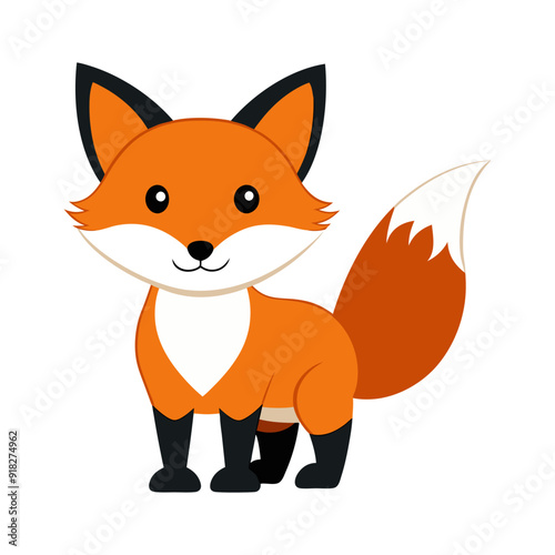 fox mascot illustration