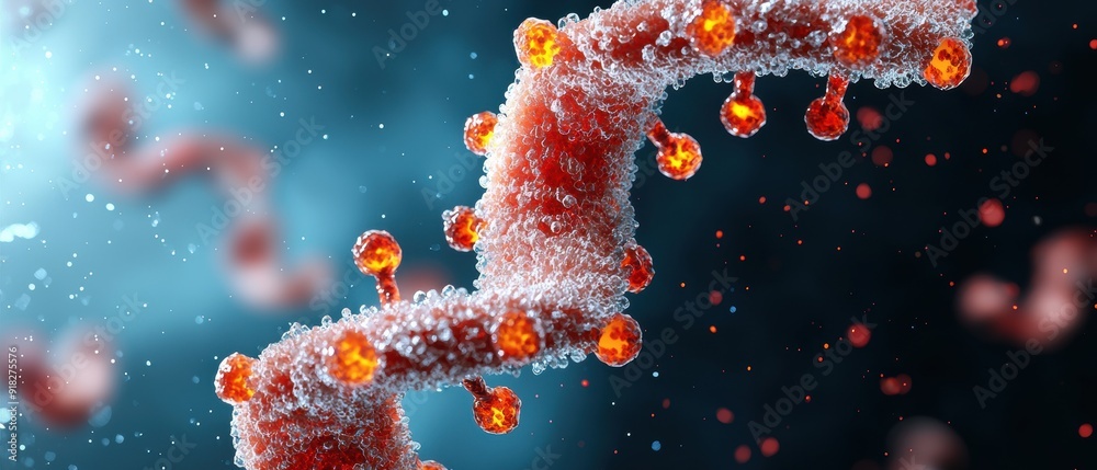 Cutting-Edge Biotech Innovations Revolutionizing Healthcare: with Copy Space and Grunge Elements Cutting-Edge Biotech Innovations Revolutionizing Healthcare: with Copy Space and Grunge Elements
