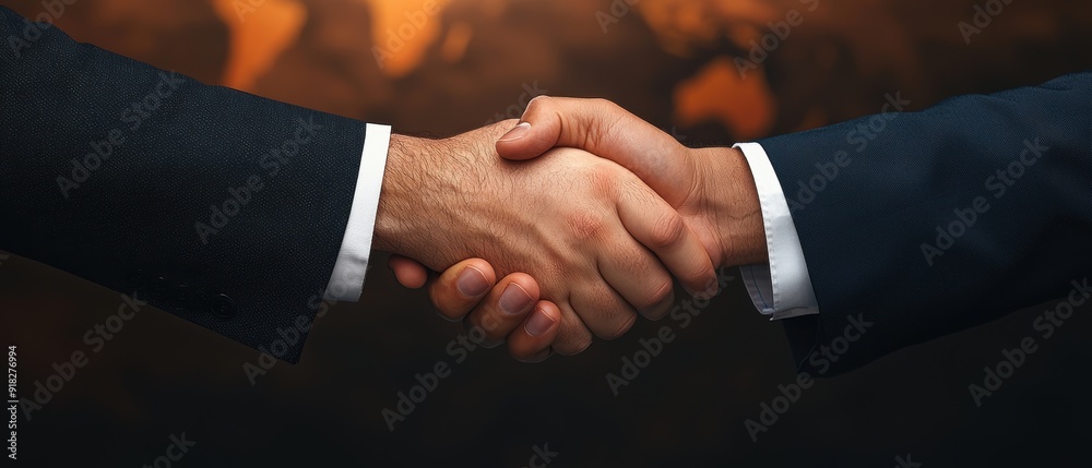 Global Trade Agreements in with Copy Space, Grunge Splash Effect Global Trade Agreements in with Copy Space, Grunge Splash Effect