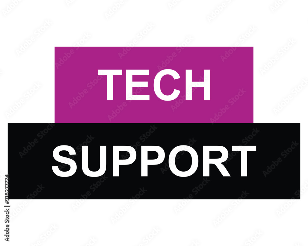 tech support button on white background. tech support button sign tech support button on white background. tech support button sign
