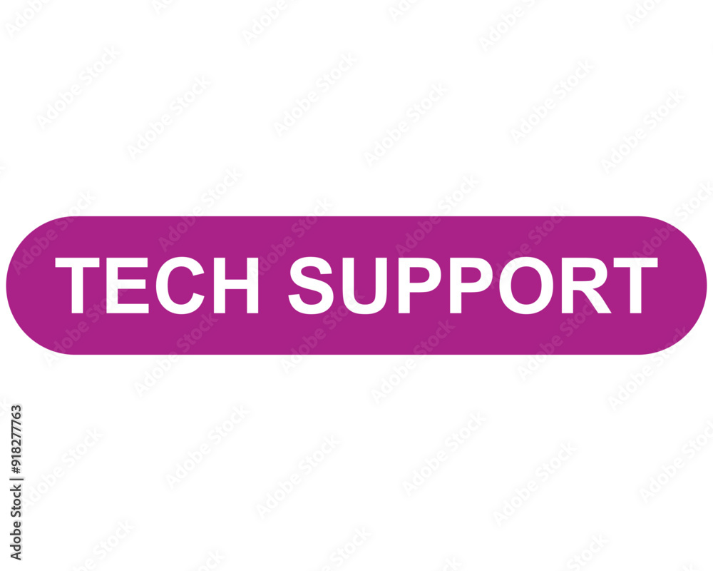 tech support button on white background. tech support button sign tech support button on white background. tech support button sign