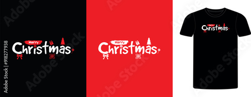 Merry Christmas new typography t shirt, Christmas t shirt design, tee print, t-shirt design, Christmas Joy. Poster and Mug Design.