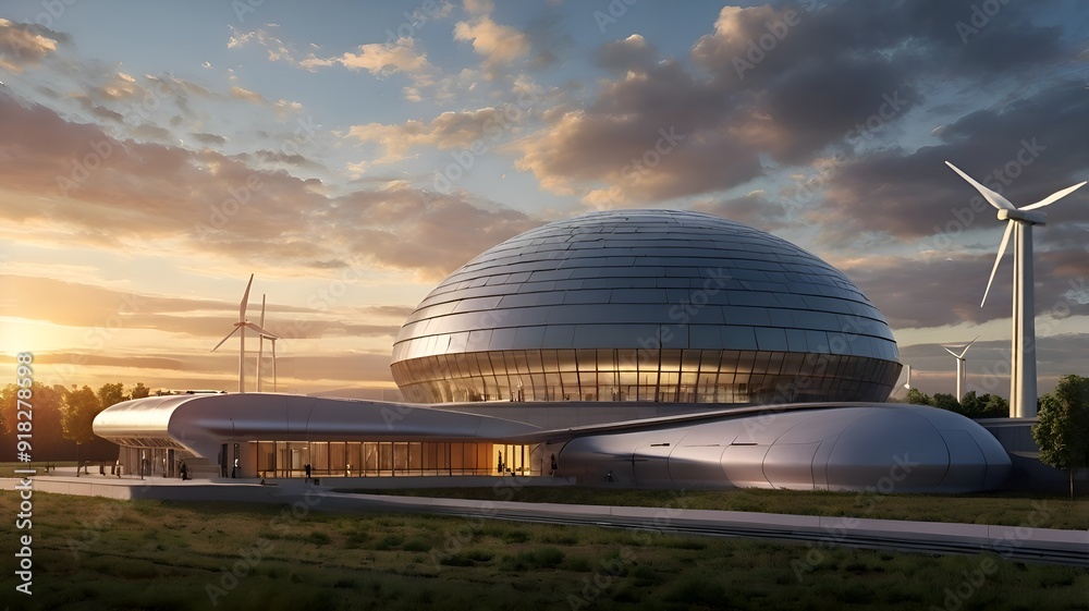 Obraz premium modern factory