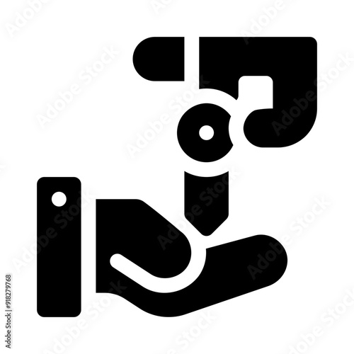 valet glyph icon