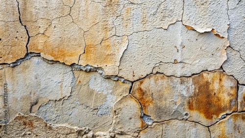 A Textured Tapestry of Time: Close-Up of Gray Concrete Wall  generative AI