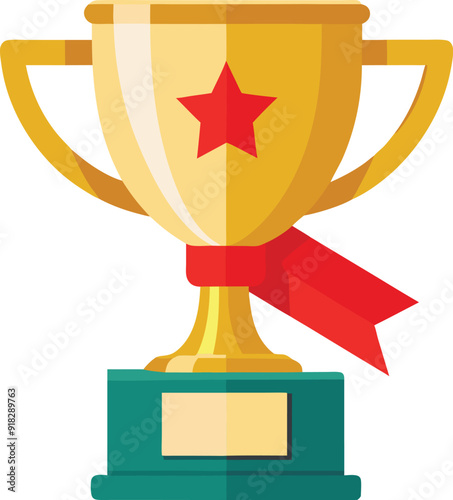gold trophy cup.
gold cup with a cup.
gold trophy cup with ribbon