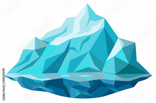 Abstract Geometric Representation of an Iceberg