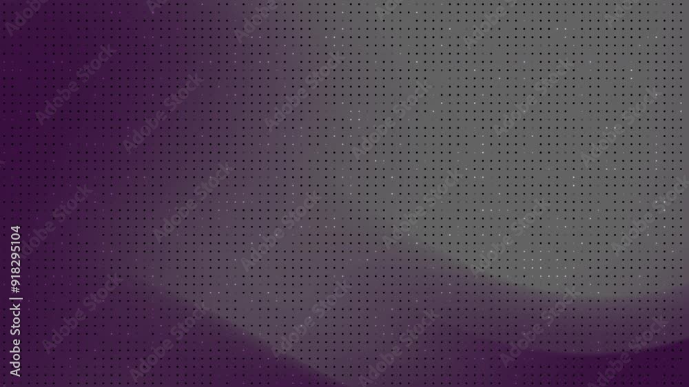 Purple gray background with black dots suitable for modern design projects, social media posts, website backgrounds, digital art, and presentations. 4k Animation Purple gray background with black dots suitable for modern design projects, social media posts, website backgrounds, digital art, and presentations. 4k Animation
