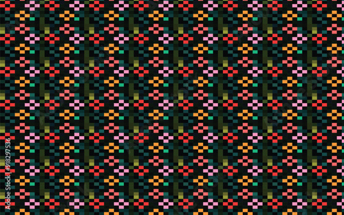 Seamless Autumn Leaves Pattern - Perfect for Fall Designs and Seasonal Project.