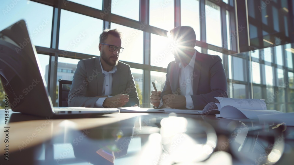 The corporate office meeting