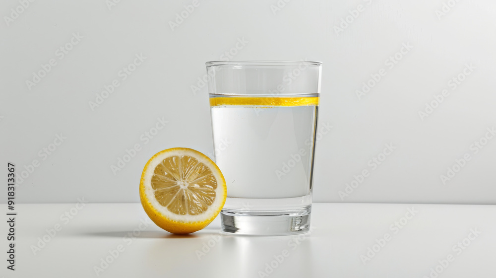 Glass of water with lemon , Magazine Style , Cinematic Style Captured With Sony FX3 27-70mm , Quality Enhanced With Ai Glass of water with lemon , Magazine Style , Cinematic Style Captured With Sony FX3 27-70mm , Quality Enhanced With Ai