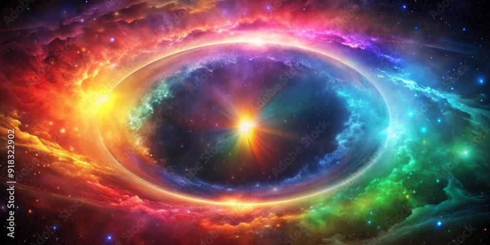 Cosmic Eye A Digital Painting of a Starburst within a Ring of Nebulas, Space, Nebula, Stars, Light, Galaxy Cosmic Eye A Digital Painting of a Starburst within a Ring of Nebulas, Space, Nebula, Stars, Light, Galaxy