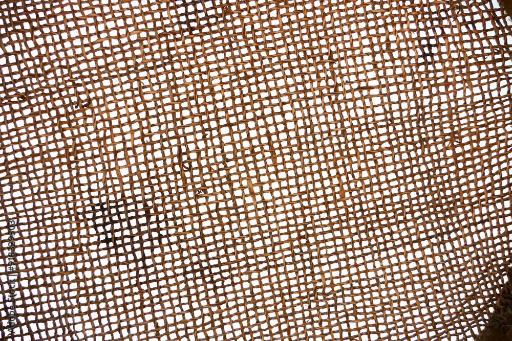 manual classic sieve made of leather for sifting grain,