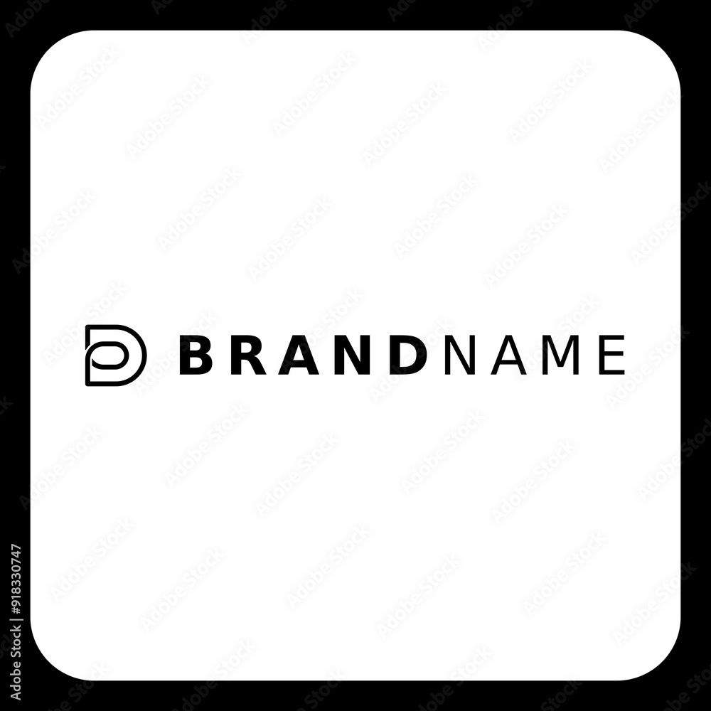 Elegant Bold D Letter Logo Elegant Bold D Letter Logo