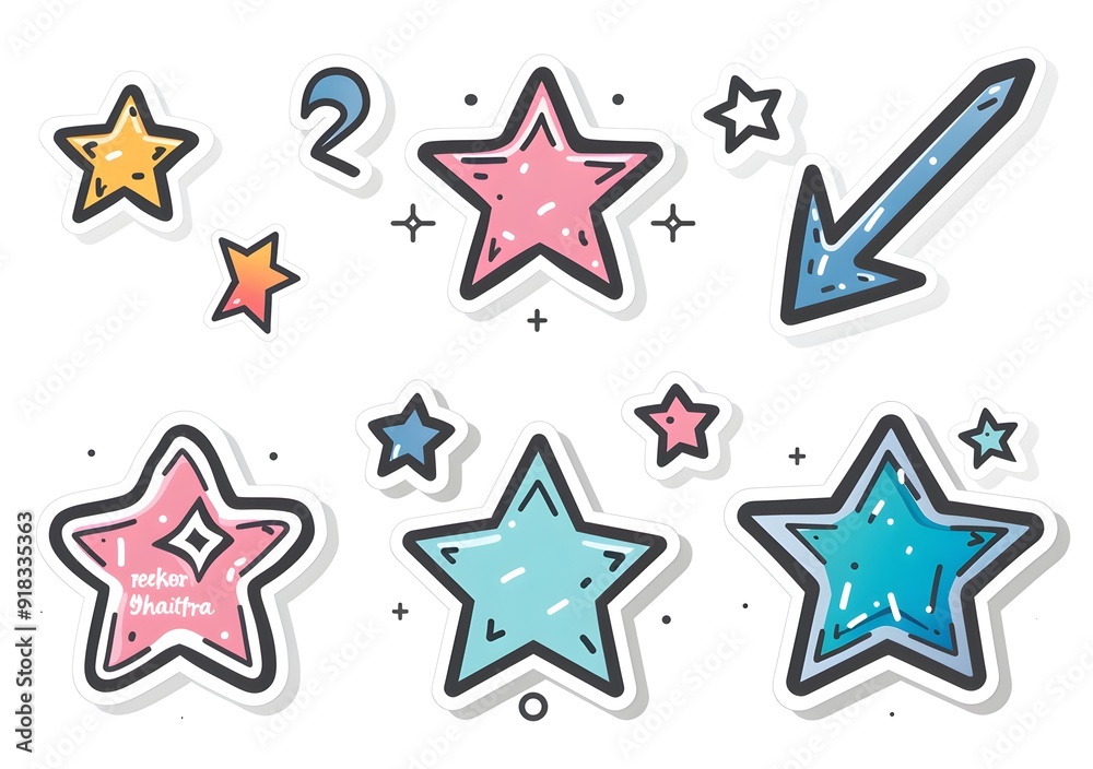 icon set of sparkling stars, snowflake diamond icon clipart vector illustration minimalistic, clip art sticker design icon set of sparkling stars, snowflake diamond icon clipart vector illustration minimalistic, clip art sticker design