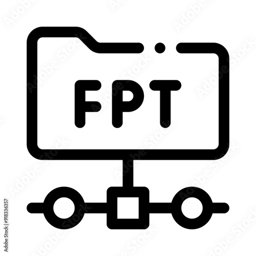 FTP line icon