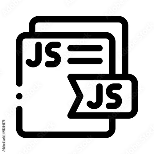 JavaScript line icon