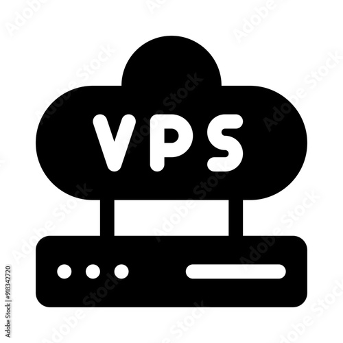 VPS glyph icon